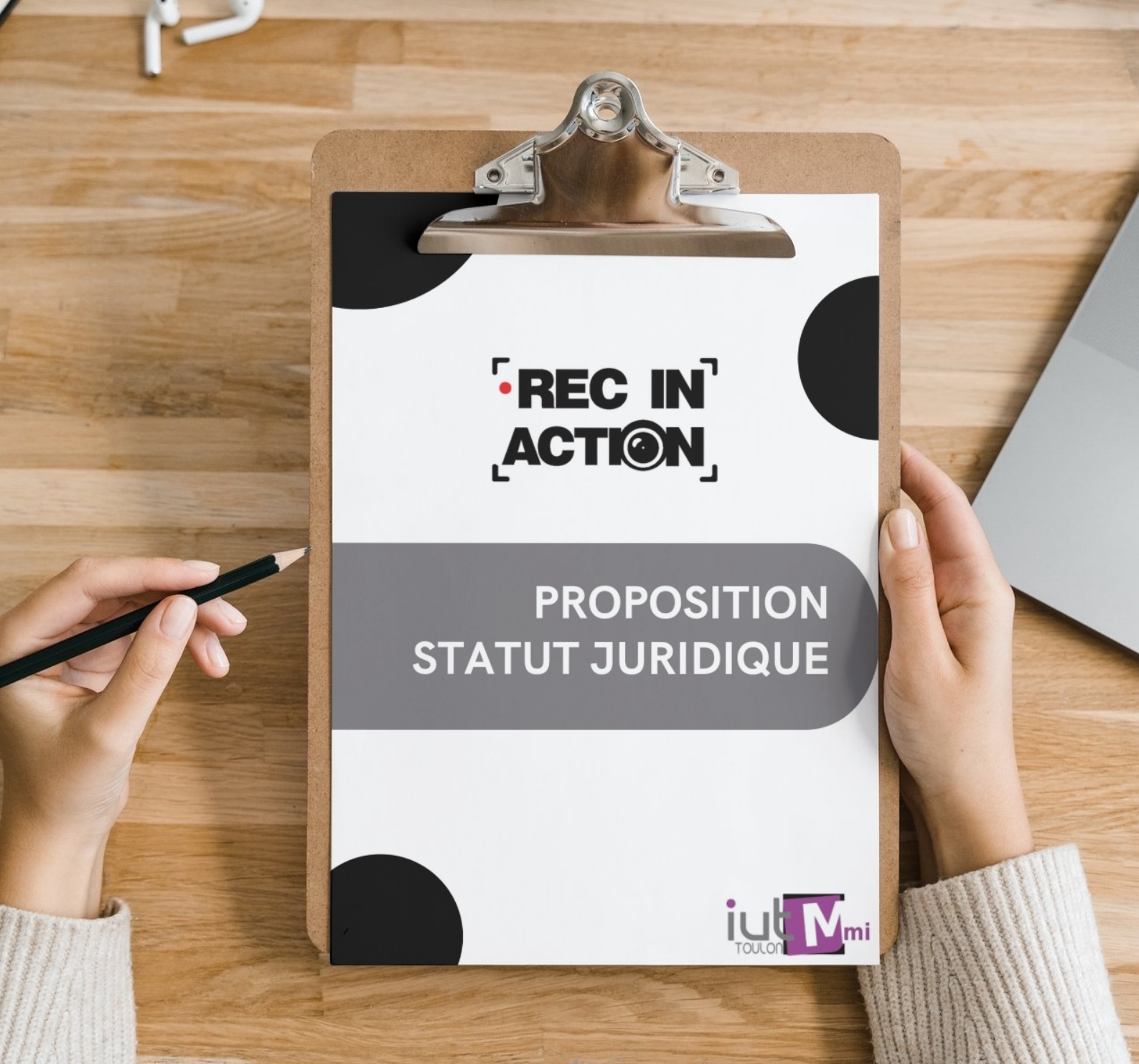 Mockup statut juridique Rec in action